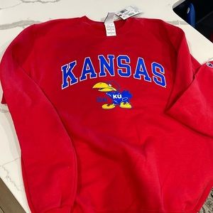 Kansas Champion Unisex M crewneck